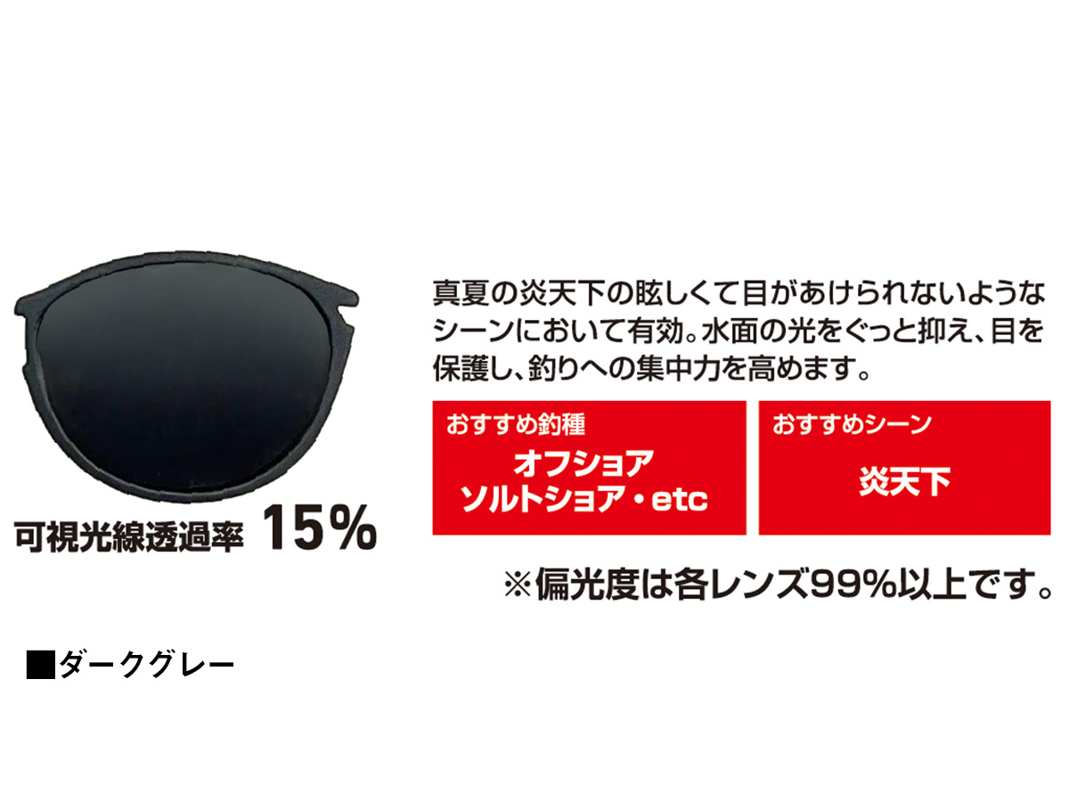 DN-8044CH（レンズ交換式 トリアセテート 偏光グラス）(アイウェア)｜DAIWA