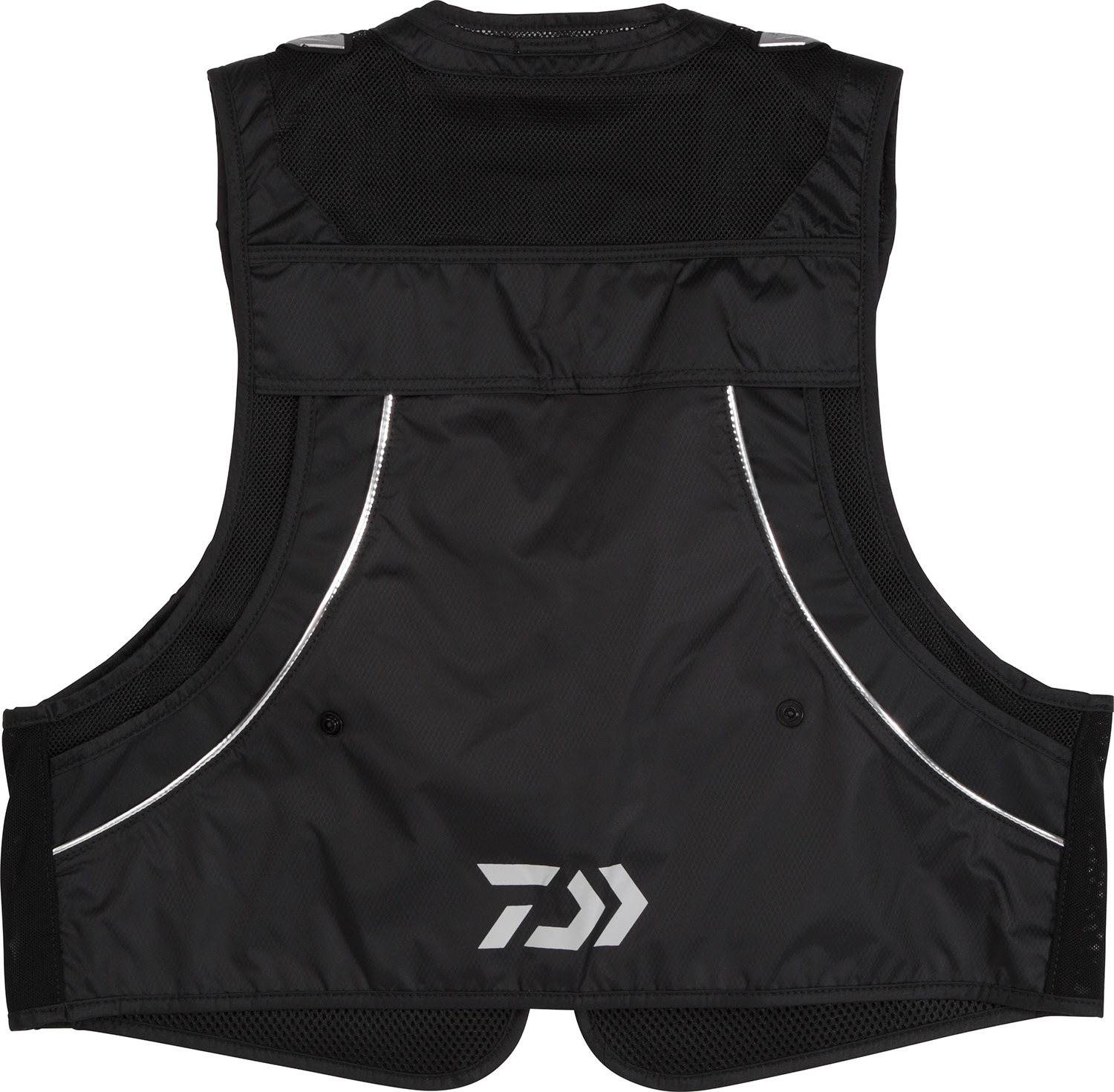 Daiwa フィッシングベスト ブラック DV-3025 ショートフィッシングベスト(ウェア)｜DAIWA