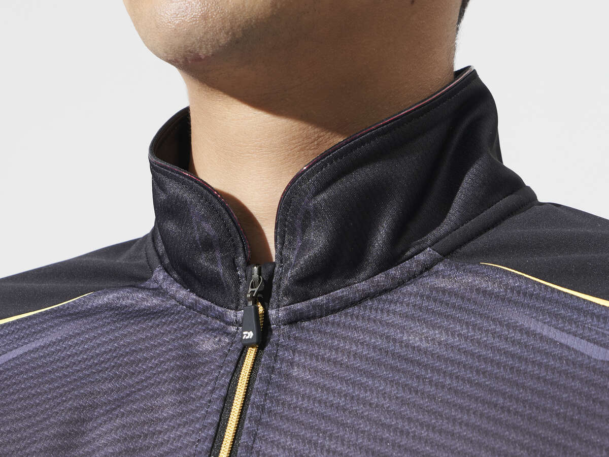 【美品】daiwa ダイワ ドライフルジップシャツ ホワイト XLサイズ 釣具 ダイワ プロバイザー ドライフルジップシャツ DE-74008 ホワイト