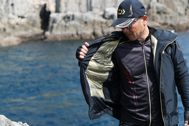 新品 Daiwa Tournament GORE-TEX フィッシングジャケット DAIWA (ダイワ) フィッシングウェア メンズ SIZE L ブラック