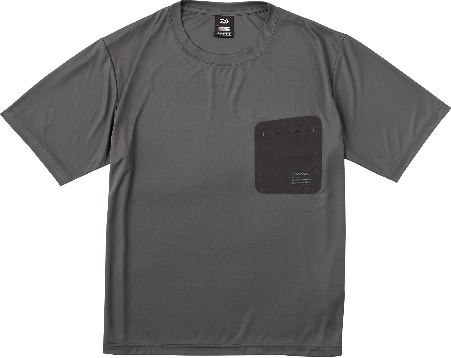 メンズウェア thha DE-5624 ハイストレッチポケットTシャツ(ウェア)｜DAIWA