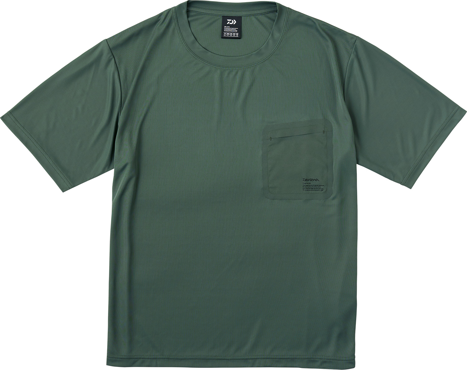 DE-5624 ハイストレッチポケットTシャツ(ウェア)｜DAIWA