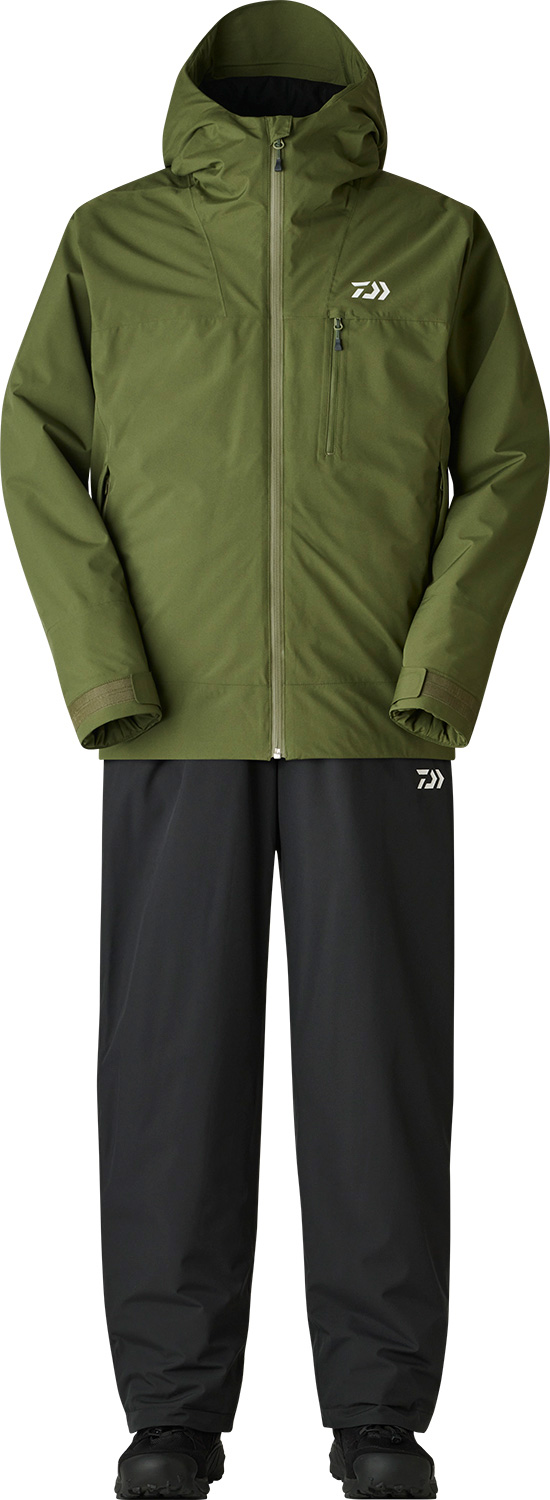 【入手困難】未使用 メガバス サーモスーツ 上下スーツ レッド 極暖 防寒 マック サーモセイバー防水防寒スーツ(上下組) AS-3150 防寒