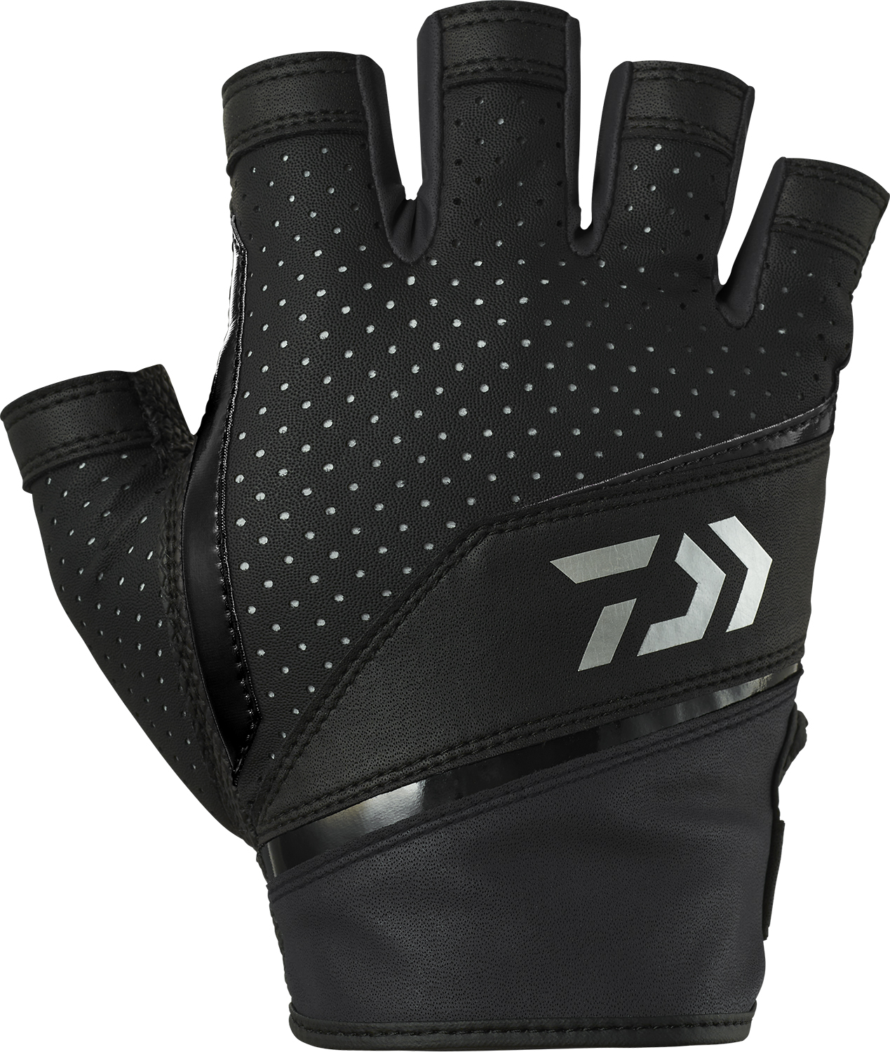 黒レザー 5本指グローブ ゴールドウイン(GOLDWIN) スキーグローブ レザーグローブ 5本指