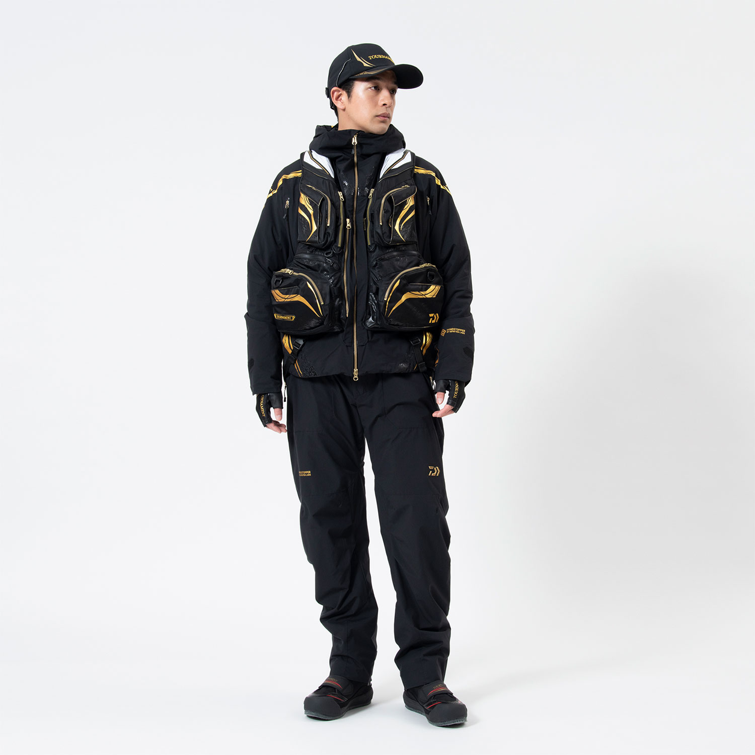 DJ-1026TS WINDSTOPPER トーナメントフレックススーツ(ウェア)｜DAIWA