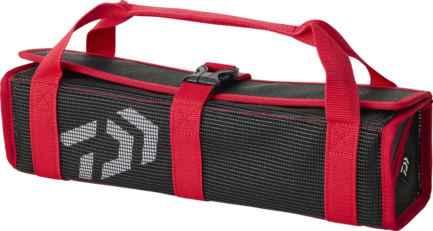 ヘビーウェイトロングジグ 10個セット 収納バッグ付き JIG_MESH_BAG_L_B_RED_455013372