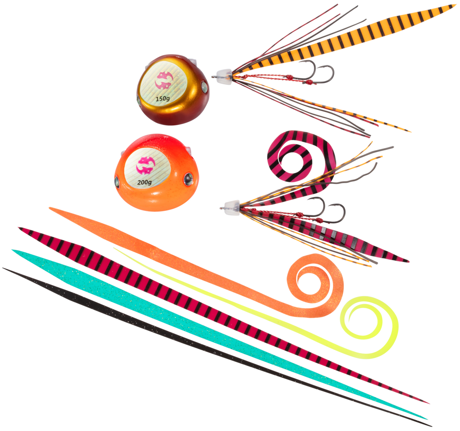 紅牙 タイラバ ルアー 鯛ラバ セット まとめ売り 紅牙X タイラバ 入門 セット (付属ロッド： ダイワ 22 ベイト