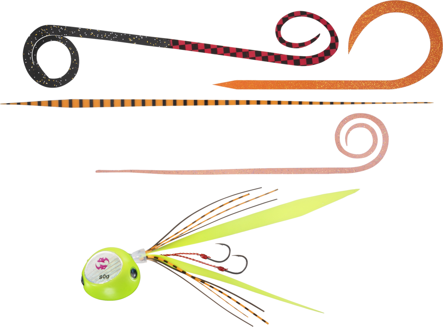 紅牙ベイラバーフリーβラバーアソートパック(ルアー)｜DAIWA