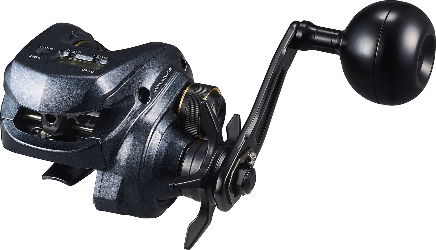 【美品】LIGHT GAME RX IC 150L DAIWA Light Game RX IC 150-DH Bi-Axle Reel with CounterNEW
