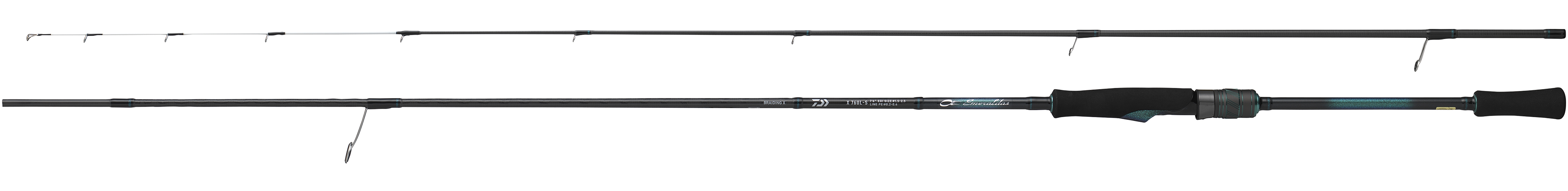 1*7様 ほぼ未使用　ダイワ　25エメラルダスX il83ML DAIWA（釣り） ダイワ エギングロッド 25 エメラルダス X 89M・J