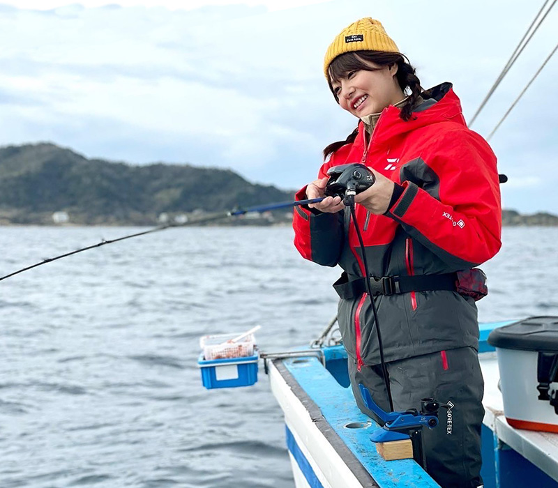 Yuri Hareyama（晴山 由梨）｜DAIWA ANGLER｜DAIWA(ダイワ)