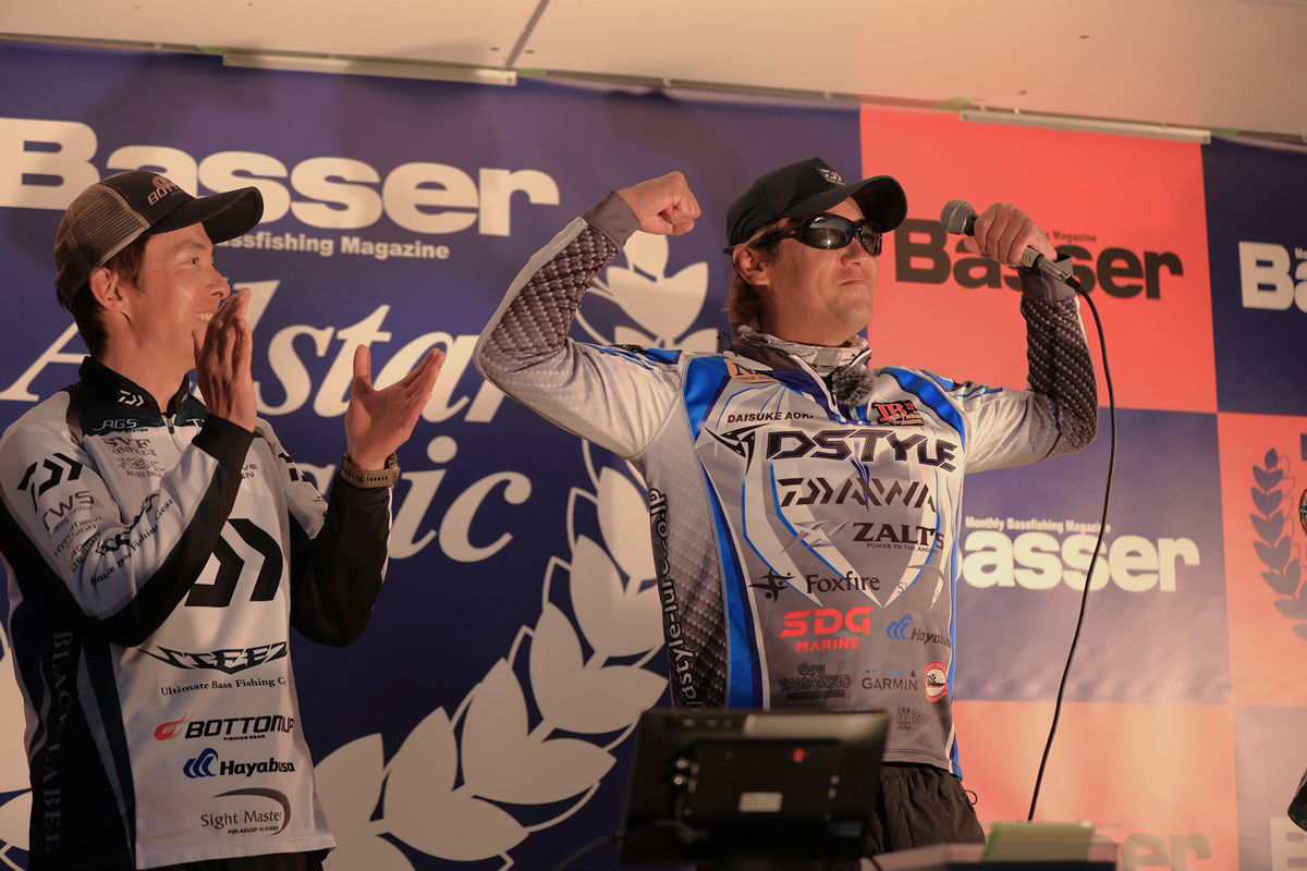 青木大介プロがV3達成！国内最大級の祭典、「Basser Allstar Classic