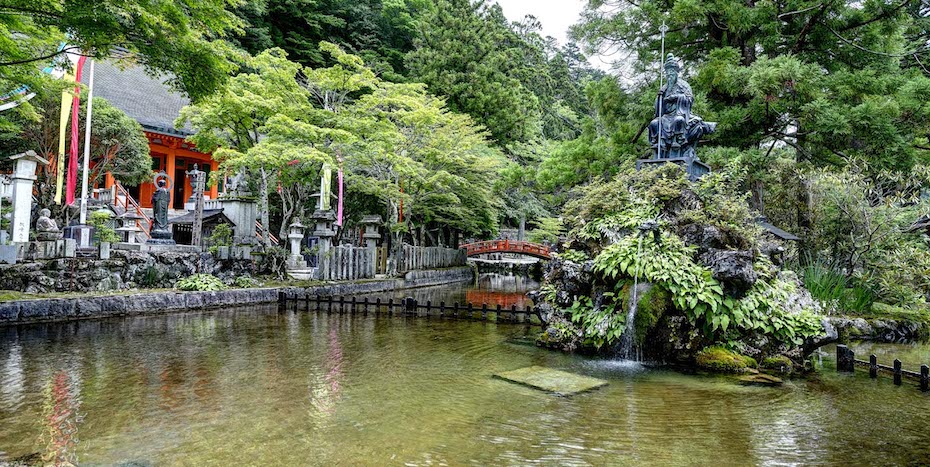 修験道の祖・役行者の名水(熊野川源流天ノ川)