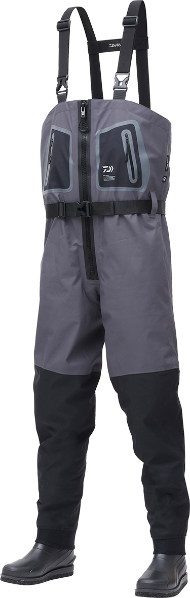 DAIWA - 【DAIWA】タイトフィット ソルトウェーダー （ブラック） DAIWA - 【DAIWA】タイトフィット ソルトウェーダー （ブラック