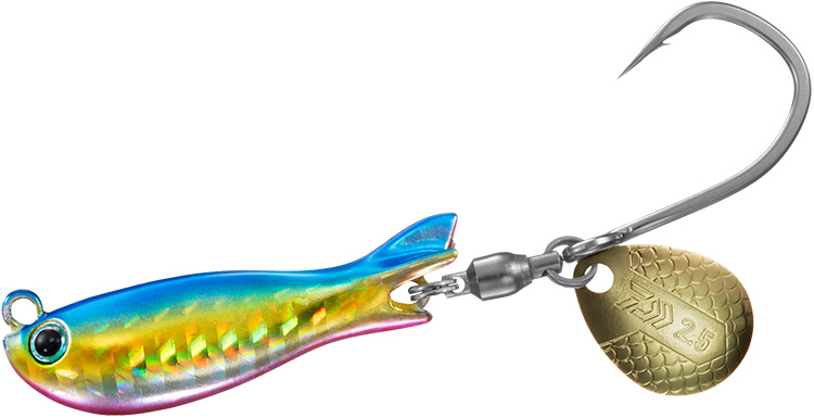 No.444  リアルブレードTG 40g  4個 RealBladeTG_40_BluePinkGold.