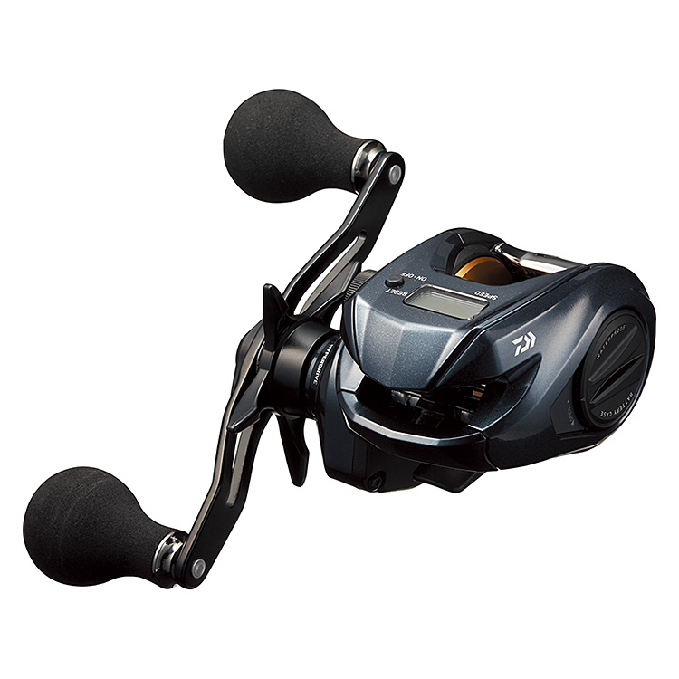 【美品】LIGHT GAME RX IC 150L DAIWA Light Game RX IC 150-DH Bi-Axle Reel with CounterNEW