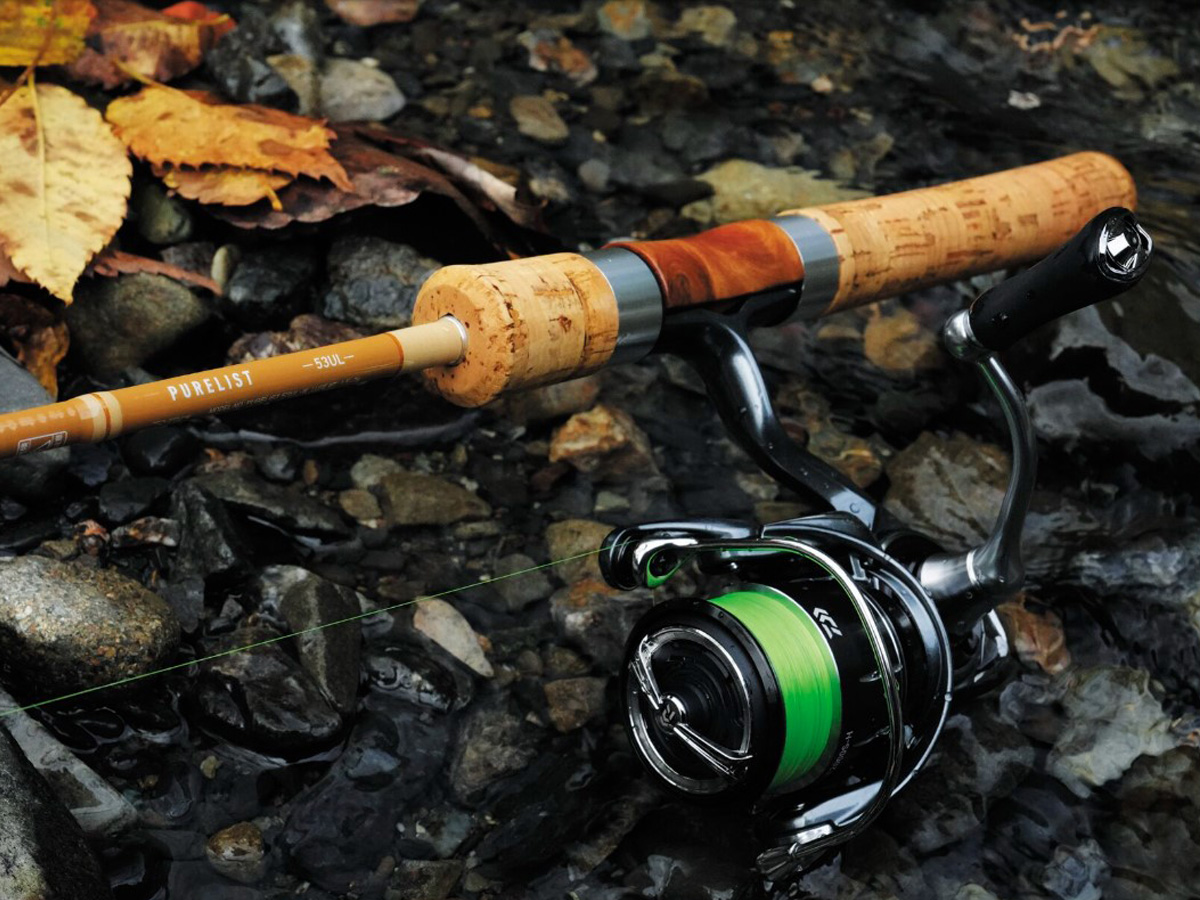 【美品】ダイワ ピュアリスト 48UL・W トラウトルアーロッド DAIWA（釣り） ダイワ '23 PURELIST(ピュアリスト) 48UL