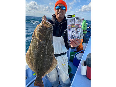 ＋50cmチェーン　ドラゴンタイプ釣り針 大 ペア トップ 南国 ハワイ DRAGON（釣り） マルシン/ドラゴン RNカーボンシャフト ラバー