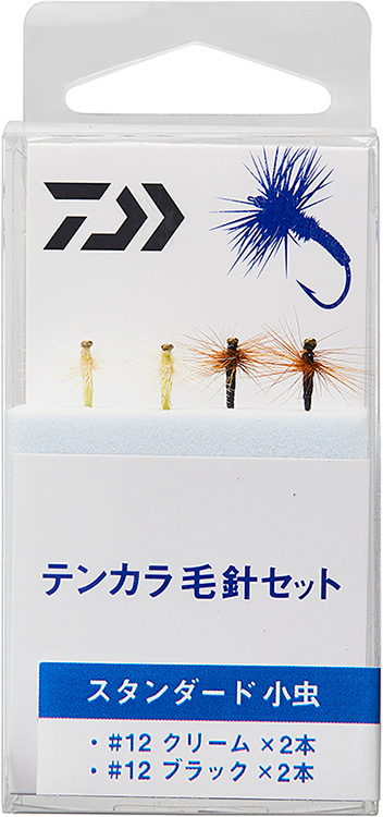 テンカラ毛針セット スタンダード 小虫(ハリ・仕掛け・オモリ・仕掛け