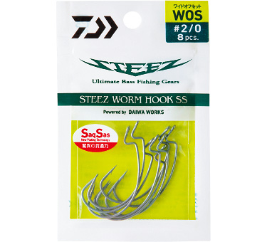スティーズ ワームフック SS WOS ワイドオフセット(ルアーフック スティーズ ワームフック SS WOS ワイドオフセット(ルアーフック