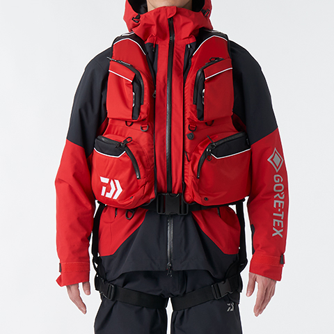 Daiwa ダイワ　スーツ　ベスト　キャップ　タオル　グローブ　ヒップガード付き Daiwa ダイワ スーツ ベスト キャップ タオル グローブ ヒップ